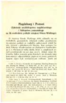 Magdeburg i Poznań (Założenie arcybiskupstwa magdeburskiego i biskupstwa poznańskiego na tle wschodniej polityki misyjnej Ottona Wielkiego)