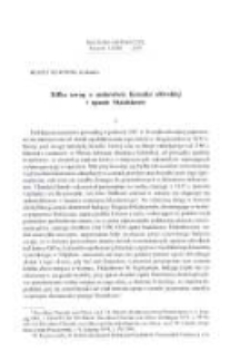 Kilka uwag o autorstwie Kroniki oliwskiej i opacie Stanisławie