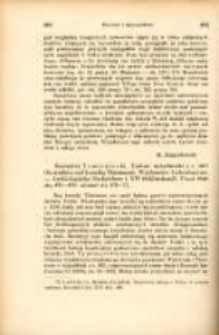 Kazimierz Tymieniecki, Traktat merseburski z r. 1013 (Z ze studiów nad kroniką Thietmara), Wiadomości Archeologiczne, T. XVI, Posen 1940