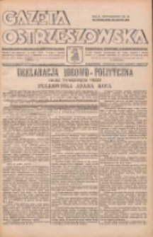 Gazeta Ostrzeszowska: pismo polsko-katolickie dla wszystkich stanów z bezpłatnym dodatkiem "Tygodnik Parafialny" 1937.02.24 R.18 Nr16