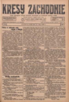 Kresy Zachodnie: pismo poświęcone obronie interes&oacute;w narodowych na zachodnich ziemiach Polski 1928.05.16 R.6 Nr113