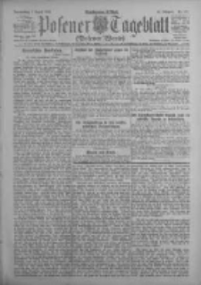 Posener Tageblatt (Posener Warte) 1922.08.03 Jg.61 Nr172