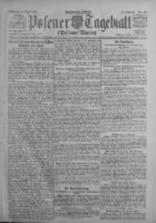 Posener Tageblatt (Posener Warte) 1922.08.23 Jg.61 Nr188