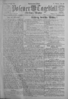 Posener Tageblatt (Posener Warte) 1922.08.25 Jg.61 Nr190