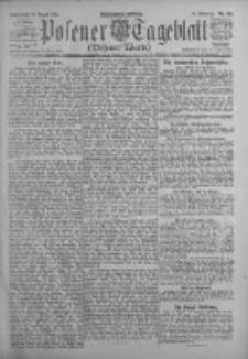 Posener Tageblatt (Posener Warte) 1922.08.26 Jg.61 Nr191