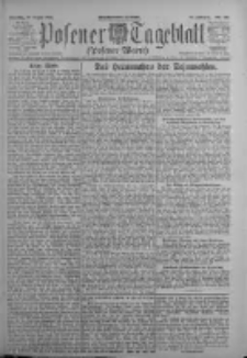 Posener Tageblatt (Posener Warte) 1922.08.29 Jg.61 Nr193