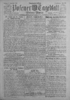 Posener Tageblatt (Posener Warte) 1922.09.15 Jg.61 Nr208