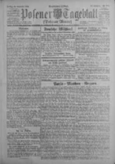 Posener Tageblatt (Posener Warte) 1922.09.22 Jg.61 Nr214