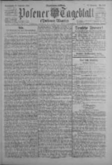 Posener Tageblatt (Posener Warte) 1922.09.23 Jg.61 Nr215