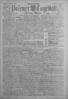 Posener Tageblatt (Posener Warte) 1922.09.29 Jg.61 Nr220