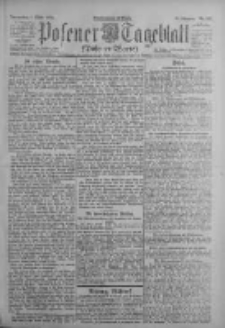 Posener Tageblatt (Posener Warte) 1922.10.05 Jg.61 Nr225