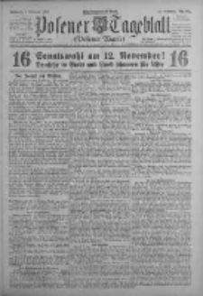 Posener Tageblatt (Posener Warte) 1922.11.08 Jg.61 Nr253
