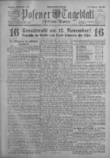 Posener Tageblatt (Posener Warte) 1922.11.12 Jg.61 Nr257