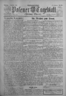 Posener Tageblatt (Posener Warte) 1922.11.15 Jg.61 Nr259