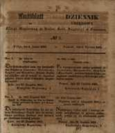 Amtsblatt der Königlichen Regierung zu Posen. 1852.01.06 Nro.1