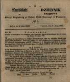 Amtsblatt der Königlichen Regierung zu Posen. 1852.02.03 Nro.5
