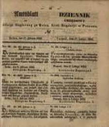 Amtsblatt der Königlichen Regierung zu Posen. 1852.02.17 Nro.7