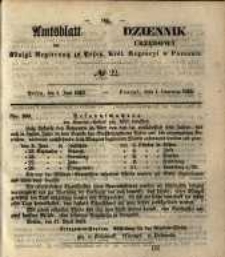Amtsblatt der Königlichen Regierung zu Posen. 1852.06.01 Nro.22
