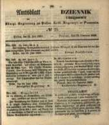 Amtsblatt der Königlichen Regierung zu Posen. 1852.06.22 Nro.25