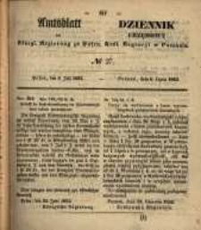 Amtsblatt der Königlichen Regierung zu Posen. 1852.07.06 Nro.27
