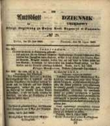 Amtsblatt der Königlichen Regierung zu Posen. 1852.07.20 Nro.29