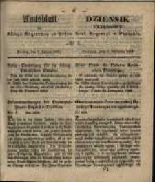 Amtsblatt der Königlichen Regierung zu Posen. 1851.01.07 Nro.1