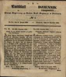 Amtsblatt der Königlichen Regierung zu Posen. 1851.01.14 Nro.2