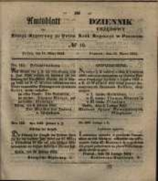 Amtsblatt der Königlichen Regierung zu Posen. 1851.03.11 Nro.10