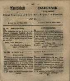 Amtsblatt der Königlichen Regierung zu Posen. 1851.03.18 Nro.11