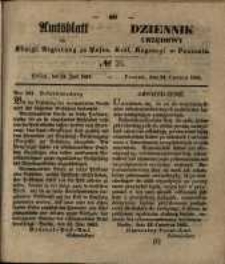 Amtsblatt der Königlichen Regierung zu Posen. 1851.06.24 Nro.25