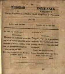Amtsblatt der Königlichen Regierung zu Posen. 1851.07.01 Nro.26