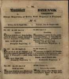 Amtsblatt der Königlichen Regierung zu Posen. 1851.08.12 Nro.32