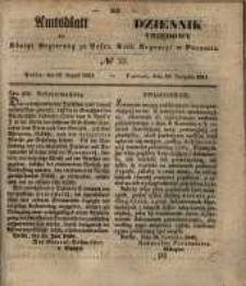 Amtsblatt der Königlichen Regierung zu Posen. 1851.08.19 Nro.33