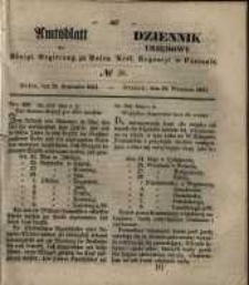 Amtsblatt der Königlichen Regierung zu Posen. 1851.09.23 Nro.38