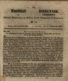 Amtsblatt der Königlichen Regierung zu Posen. 1851.10.14 Nro.41
