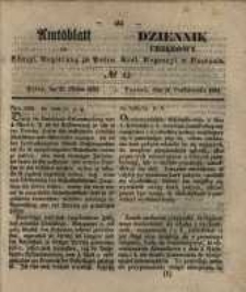 Amtsblatt der Königlichen Regierung zu Posen. 1851.10.21 Nro.42