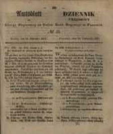 Amtsblatt der Königlichen Regierung zu Posen. 1851.11.11 Nro.45