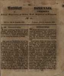 Amtsblatt der K&ouml;niglichen Regierung zu Posen. 1851.11.18 Nro.46