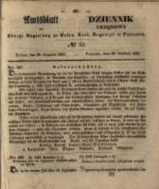 Amtsblatt der Königlichen Regierung zu Posen. 1851.12.30 Nro.52