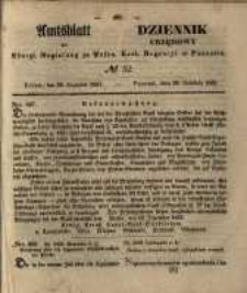 Amtsblatt der Königlichen Regierung zu Posen. 1851.12.30 Nro.52