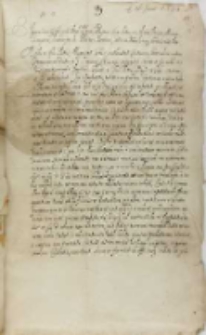 Mandat króla Zygmunta III komisarzom do Inflant wyznaczonym, Oliwa 28.06.1598