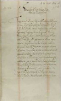 List Akademii Ingolstadzkiey do króla Zygmunta III, 20.12.1602