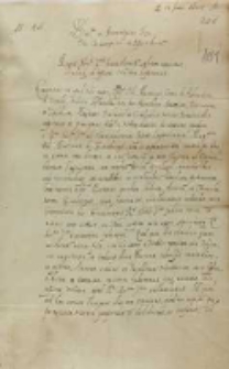 List Joachima Fryderyka elektora, margrabiego brandenburskiego do króla Zygmunta III, Kolonia 14.06.1604