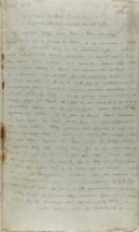 Kopia listy biskupa przemyskiego do króla Zygmunta III, Brzozowo 07.10.1604