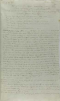 Kopia postanowienia województwa sandomierskiego, 17.12.1604