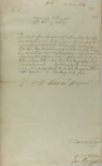 List Jana Potockiego do króla Zygmunta III, Targowest 22.03.1602