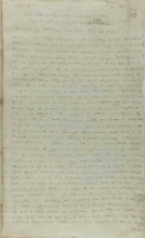 Kopia listu Łaskiego wojewody sieradzkiego do Króla Zygmunta III, Łask 06.04.1602