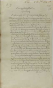 List Jana Firleya z Dąbrowicy podskarbiego koronnego do króla Zygmunta III, Markuszowa 29.07.1602