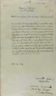 List Stanisława Karnkowskiego arcybiskupa gnieźnieńskiego do króla Zygmunta III, Kalisz 07.09.1602