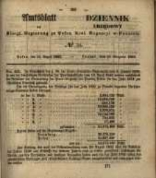 Amtsblatt der Königlichen Regierung zu Posen. 1852.08.24 Nro.34